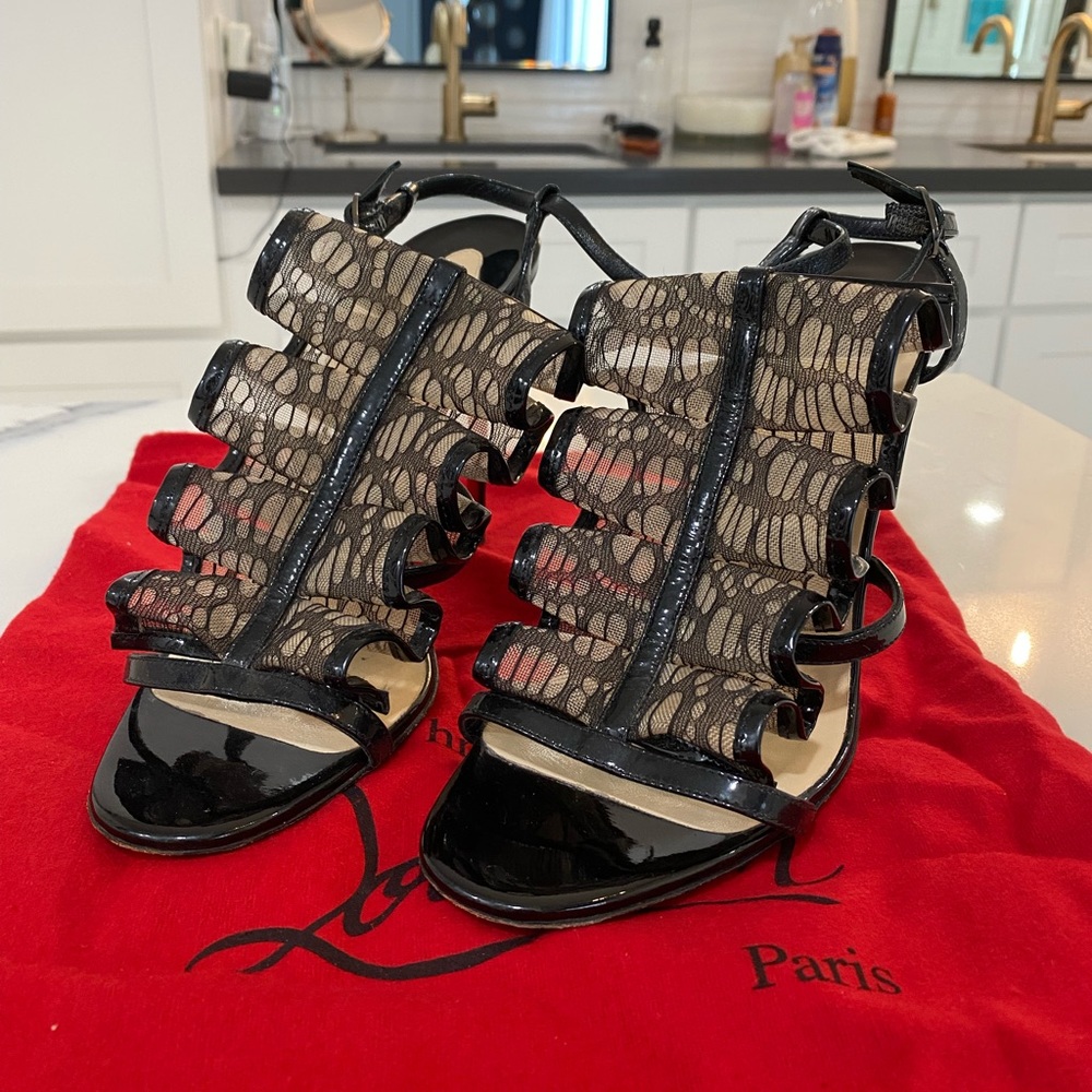 Christian Louboutin Corset Lace Heel